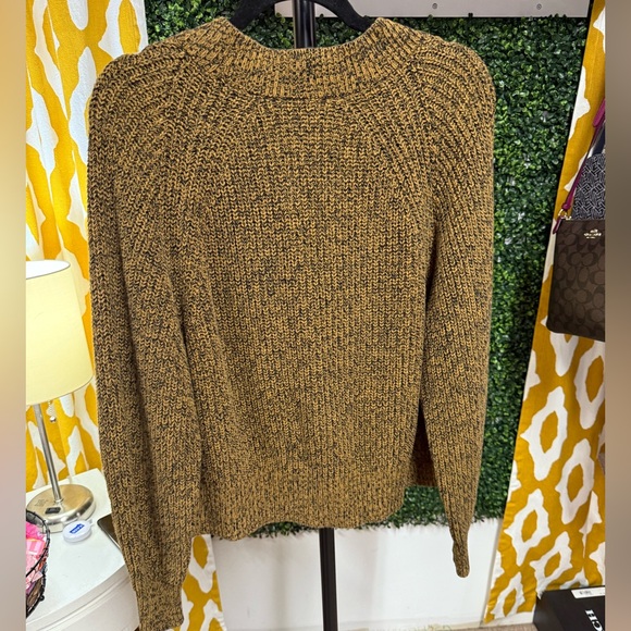 A New Day Textured Knit Cardigan in Brown and Black - Picture 2 of 4